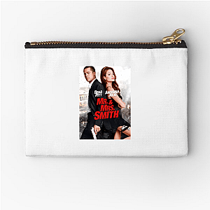 Married. Armed. Dangerous. Mr And Mrs Smith Zipper Pouches