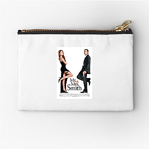 Love Is a Combat Sport Mr And Mrs Smith Zipper Pouches
