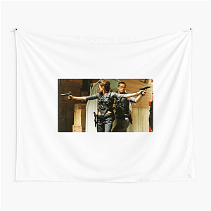Who’s Watching Your Six? Mr And Mrs Smith Tapestries