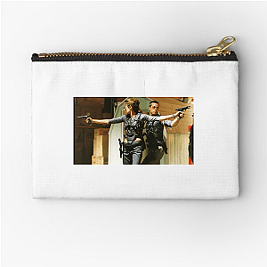 Who’s Watching Your Six? Mr And Mrs Smith Zipper Pouches