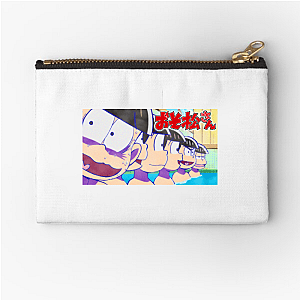 Mr. Osomatsu Osomatsu San Fan Mr. Osomatsu Zipper Pouches