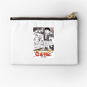 Mr. Osomatsu Unemployed But Entertaining Mr. Osomatsu Zipper Pouches