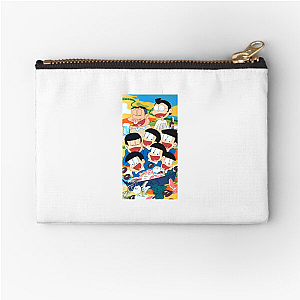 Mr. Osomatsu Iconic Slapstick Mr. Osomatsu Zipper Pouches
