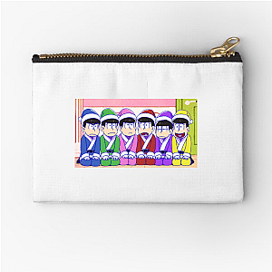 Mr. Osomatsu Living The Dream Mr. Osomatsu Zipper Pouches