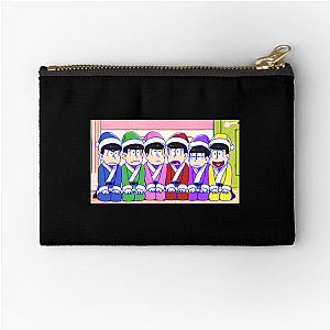 Mr. Osomatsu Living The Dream Mr. Osomatsu Zipper Pouches