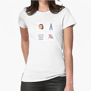 Ms Rachel T-shirt - Not all heroes wear capes Fitted Tshirt
