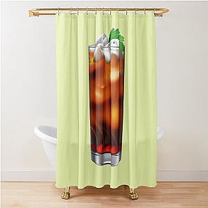 Running on MS Rachel's Iced Coffee All Year Long Shower Curtain