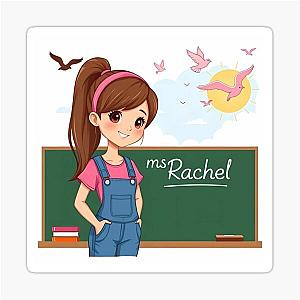 Ms. Rachel Chalkboard Sticker