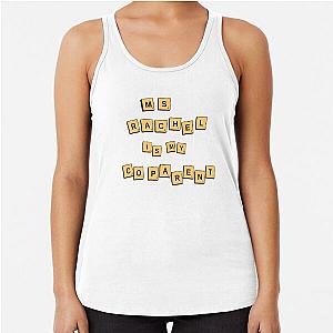 Ms Rachel Kids Show Scrabble Game Racerback Tank Top