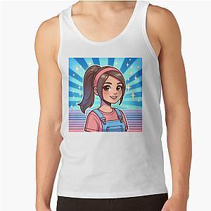 Ms. Rachel Cartoon Tank Top