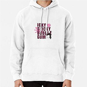 Ms Rachel Sticky Bubblegum Pink Ponytail Pullover Hoodie