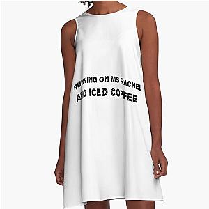 running on ms rachel and coffee A-Line Dress
