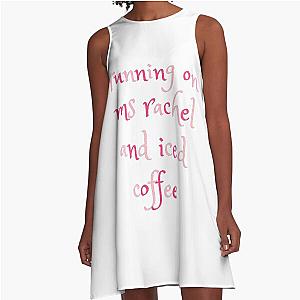 Running on MS Rachel and Iced Coffee A-Line Dress
