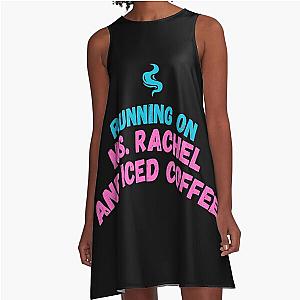 Running on MS and Iced Coffee Classic T-Shirt A-Line Dress