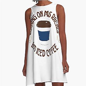 Running on MS Rachel coffee A-Line Dress