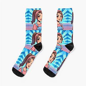 Ms Rachel's Cartoon Socks
