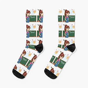 Ms. Rachel Chalkboard Socks