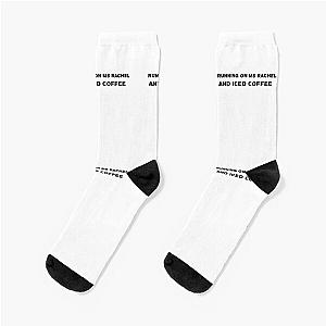 running on ms rachel and coffee Socks