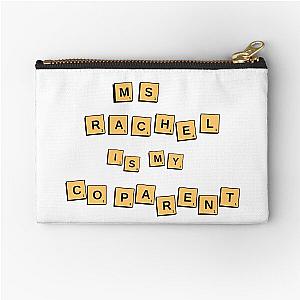 Ms Rachel Kids Show Scrabble Game Zipper Pouch T-Shirt
