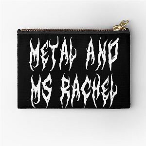 Metal Ms Rachel Zipper Pouch