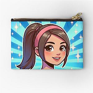 Ms. Rachel Cartoon Zipper Pouch