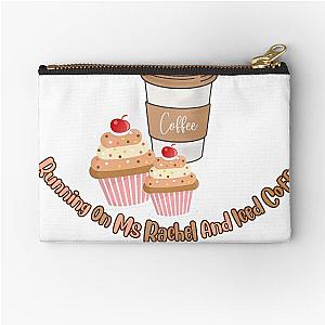 Running On MS Rachel Iced Coffee Zipper Pouch