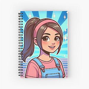 Ms. Rachel cartoon notebook