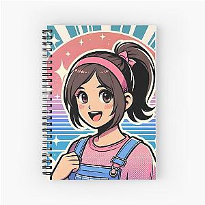 Ms Rachel anime Spiral Notebook