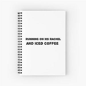 Running on MS Coffee Spiral Notebook