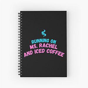 Running on Ms. Rachel and Iced Coffee Classic T-Shirt Spir Notebook