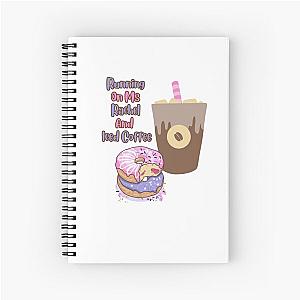 Running with Ms Rachel and Iced Coffee Notebook
