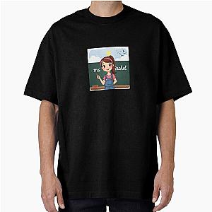 Ms Rachel illustrated Oversized T-Shirt