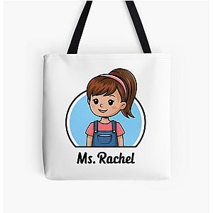 Ms Rachel Cartoon Tote Bag