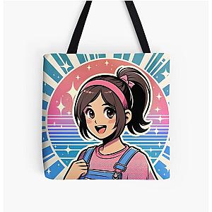 Ms. Rachel anime  All Print Tote Bag