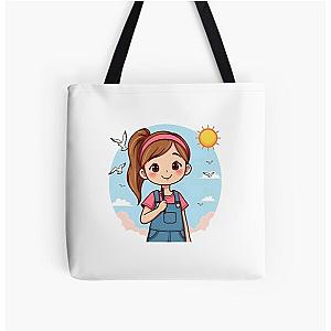 Sweet Rachel All Over Print Tote Bag