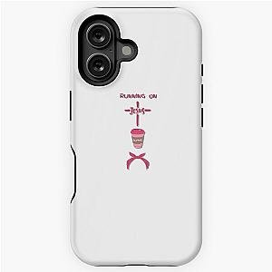 Running on Jesus, Coffee and Ms Rachel iPhone Tough Case
