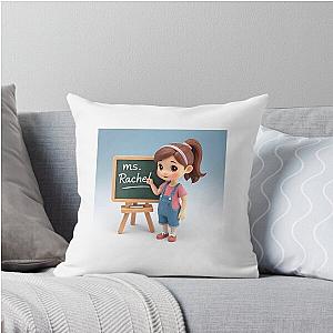 Ms. Rachel Figure Throw Pillow