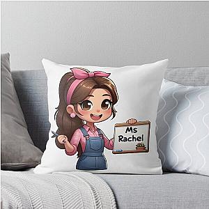 Teacher Rachel Throw Pillow