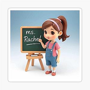 Ms. Rachel Figure Sticker