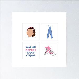 Ms. Rachel T-Shirt - Not all heroes wear capes Poster