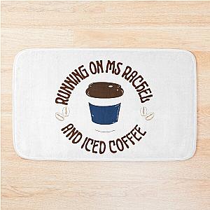 Running on msRachel coffee Classic T-Shirt Bath Mat