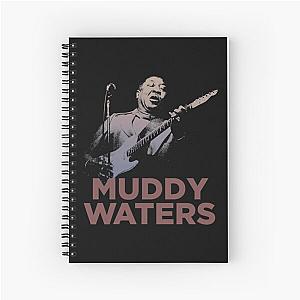 Retro Muddy Waters You're Gonna Miss Me Spiral Notebook