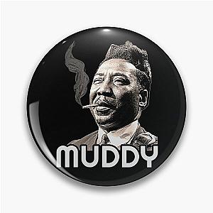 Muddy Waters  Blues Icon Tribute Pin