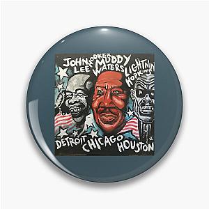 Muddy Waters John Lee Hooker Lightnin Hopkins  Pin