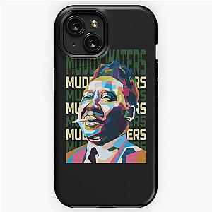 Abstract Muddy Waters in WPAP iPhone Tough Case