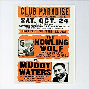 Muddy Waters Blues 1 Poster