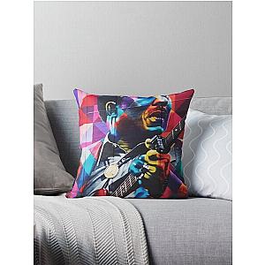 Muddy Waters , Blues Muddy Soul Waters Throw Pillow