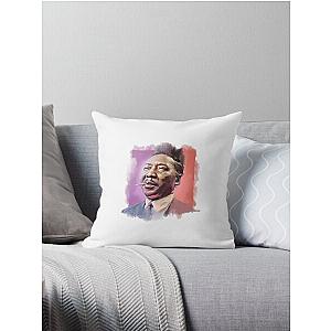 Muddy Waters - Famous Musician Portraits shirts Throw Pillow