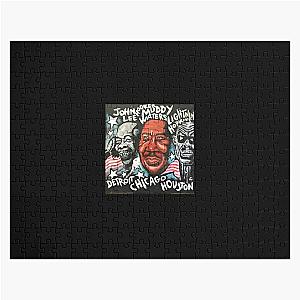 MUDDY WATERS JOHN LEE HOOKER LIGHTNIN HOPKINS Classic Jigsaw Puzzle