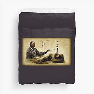 Muddy Waters Invents Electricity Duvet Cover